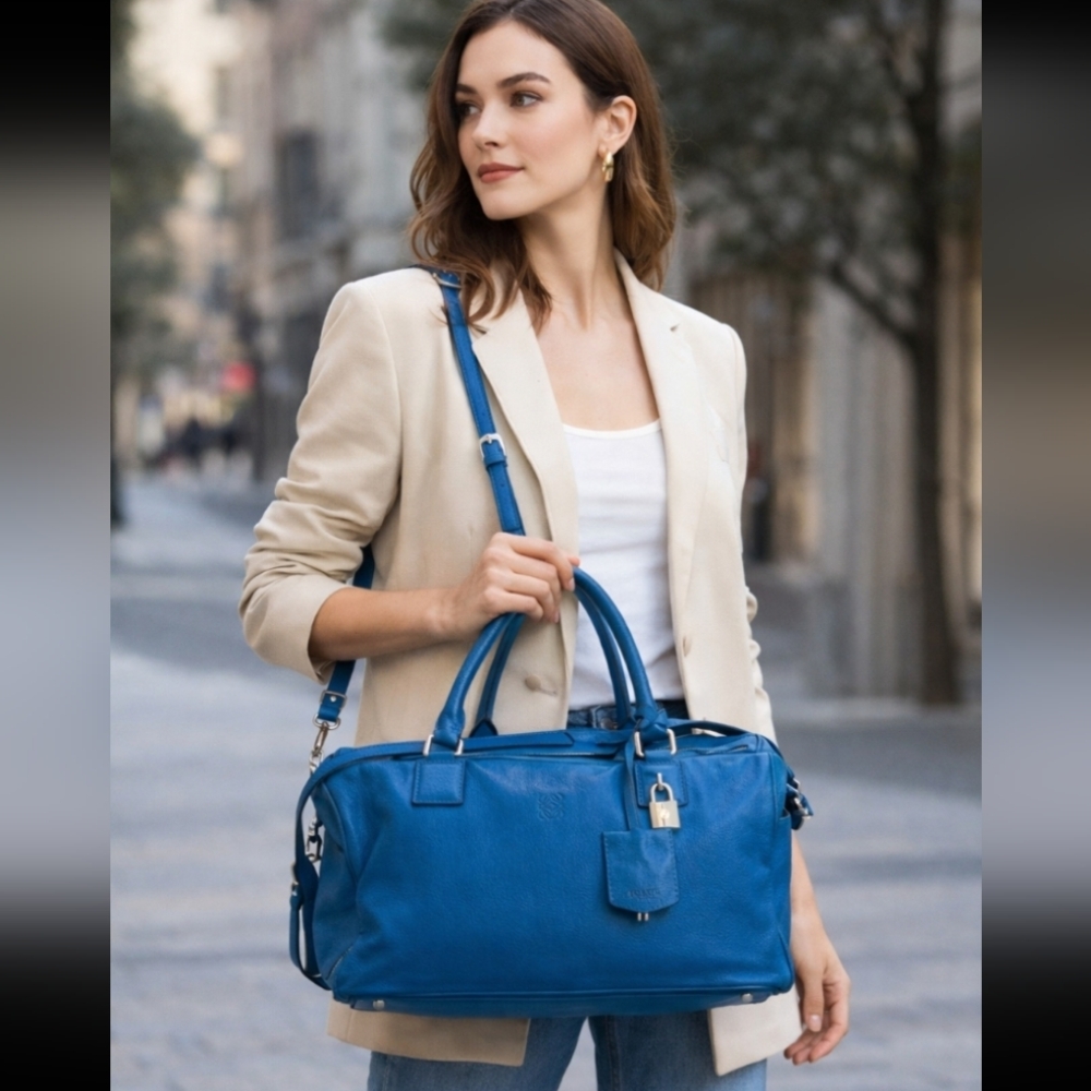 Loewe Amazona Boston 2 Way Handbag